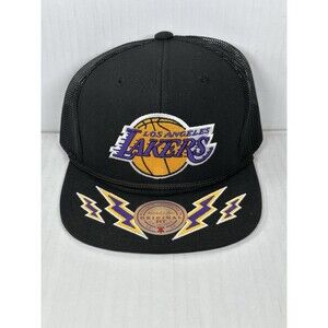 Mitchell & Ness Los Angeles Lakers NBA Recharge Adjustable Snapback Hat Cap NWT